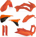 Plastics Full Kit - Acerbis Compatible With Ktm 380 Exc 2T (2014-2015)
