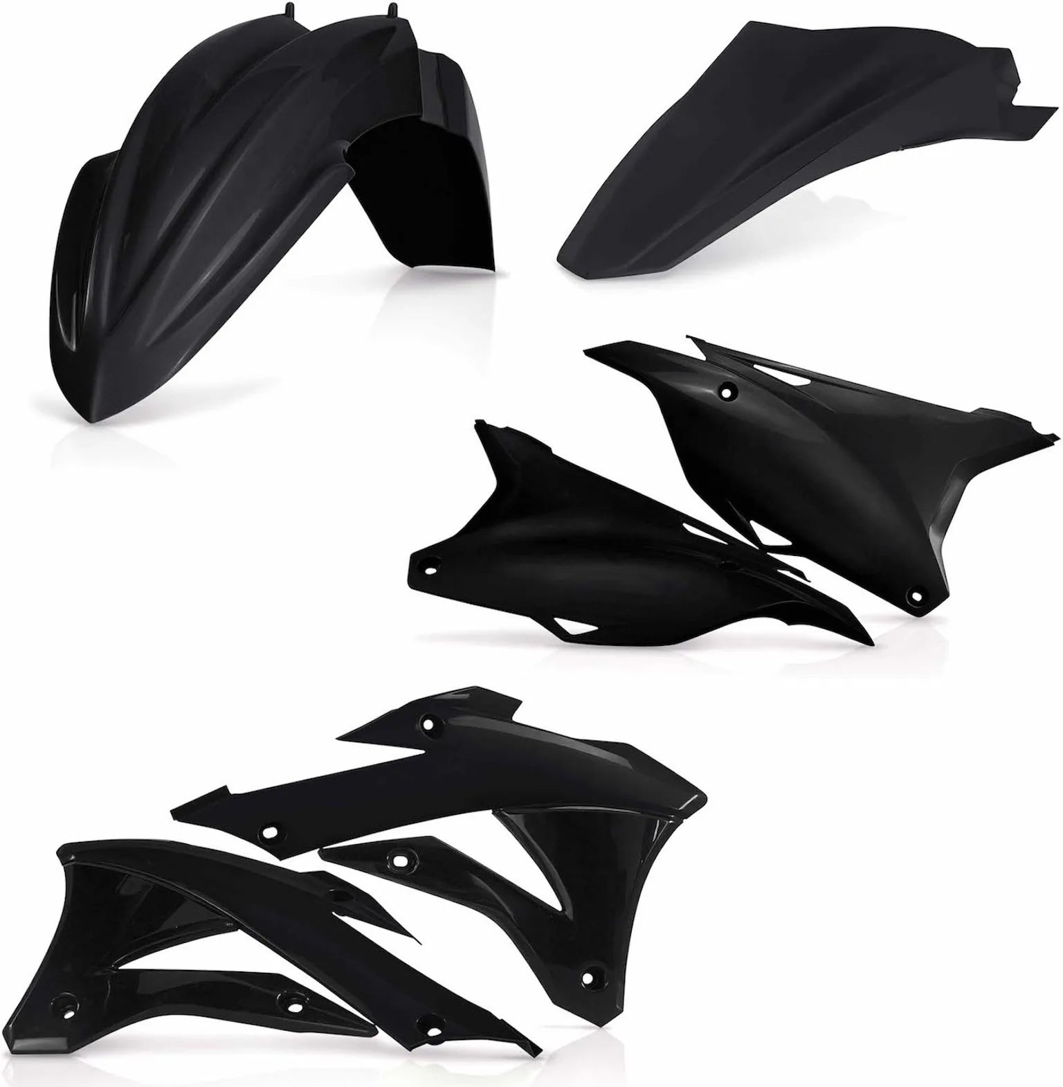 Plastics Kit - Acerbis Compatible With Kawasaki Kx 85 (2014-2019)