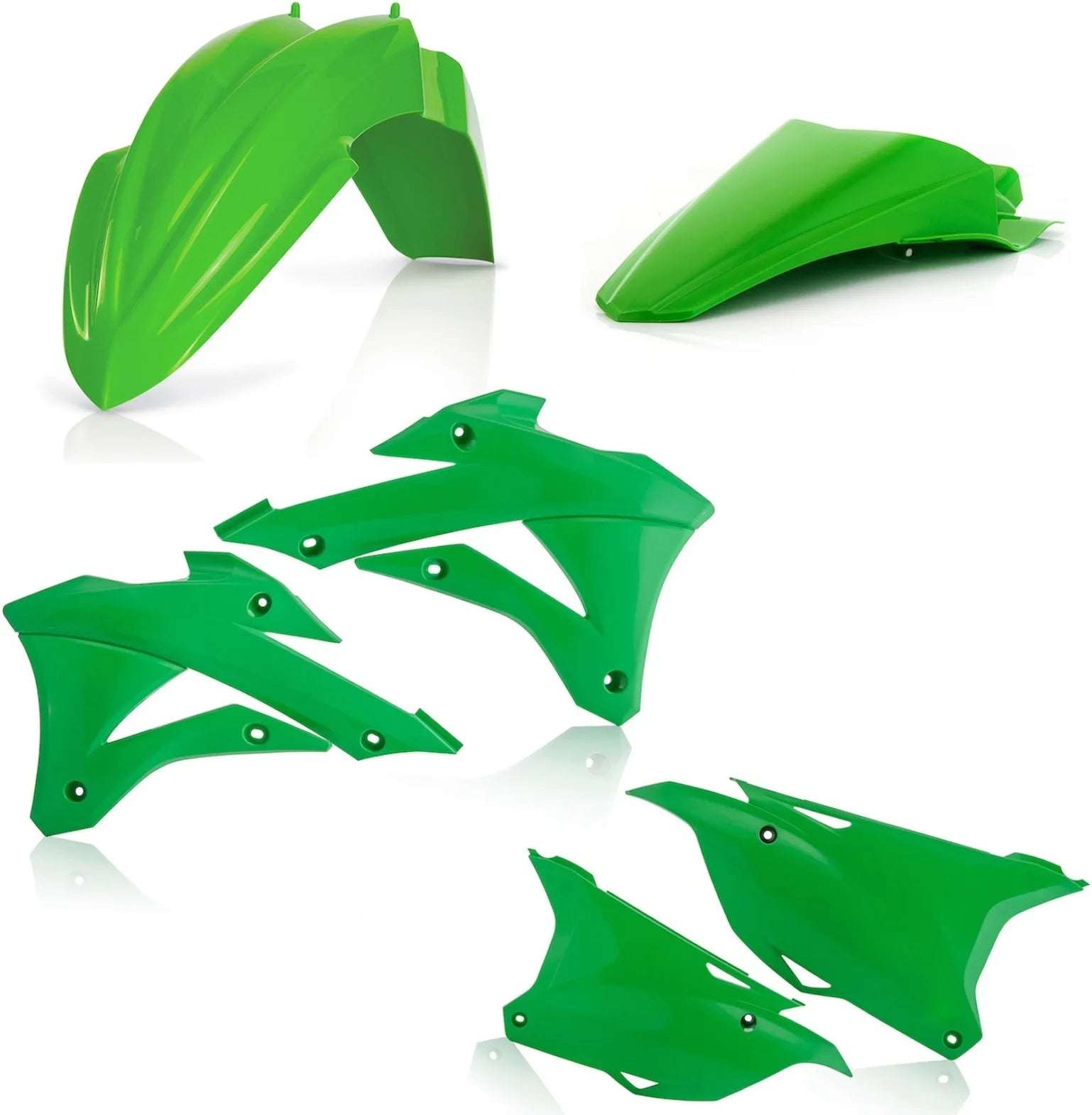 Plastics Kit - Acerbis Compatible With Kawasaki Kx 85 (2014-2020)