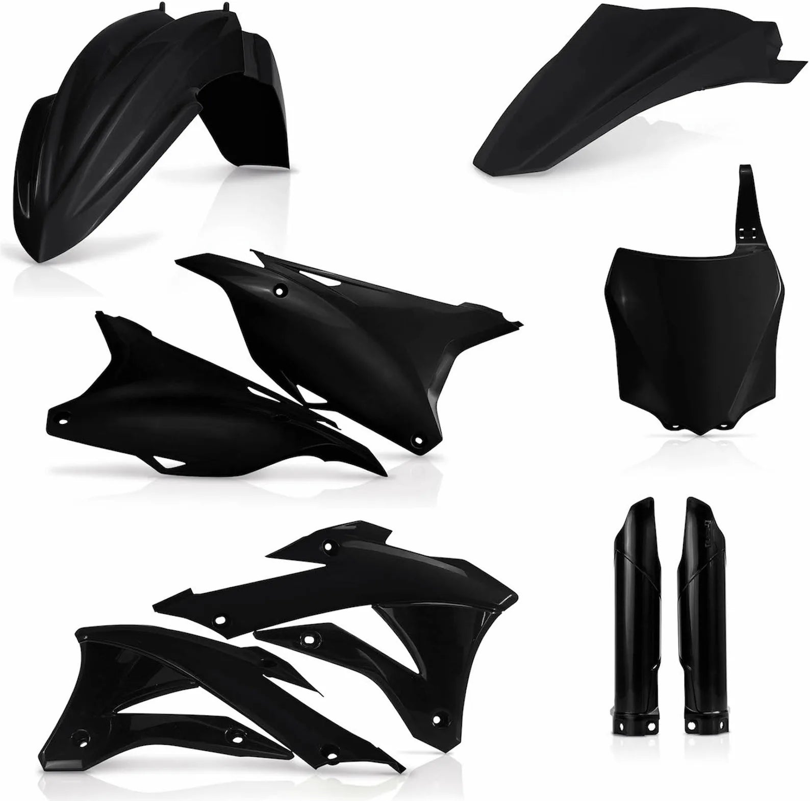 Plastics Full Kit - Acerbis Compatible With Kawasaki Kx 85 (2014-2020)