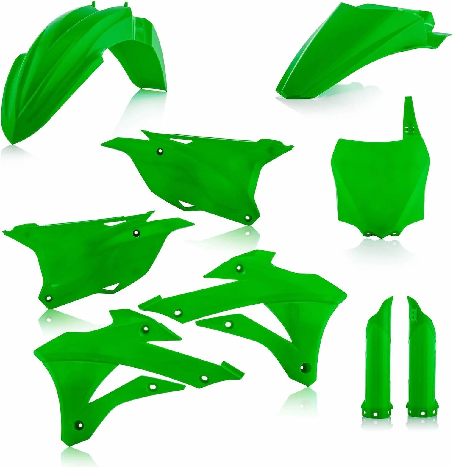 Plastics Full Kit - Acerbis Compatible With Kawasaki Kx 85 (2021)