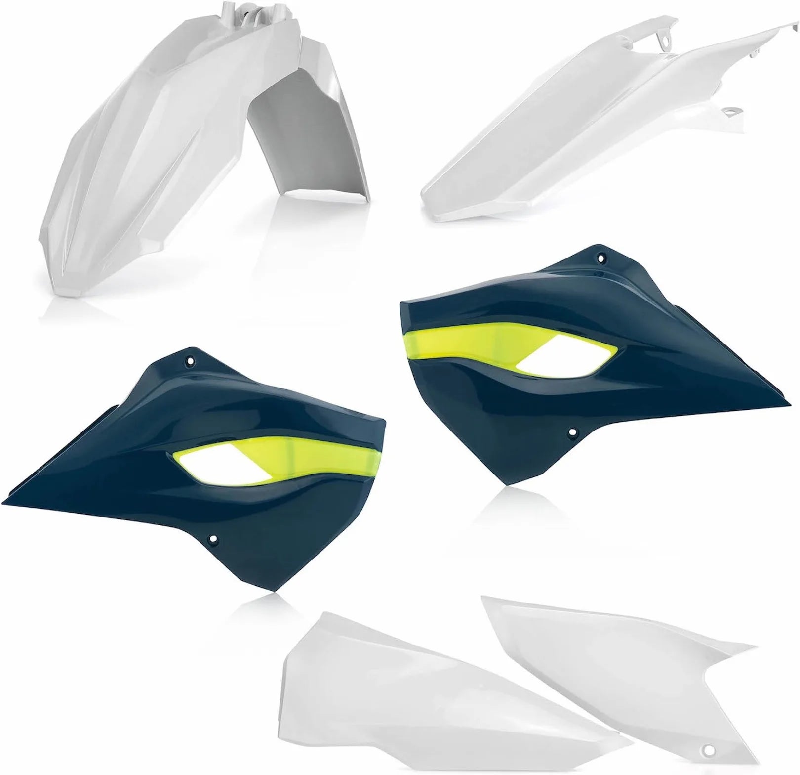 Plastics Kit - Acerbis Compatible With Husqvarna Fe 501 (2014-2016)