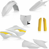 Plastics Full Kit - Acerbis Compatible With Husqvarna Tc 250 (2014-2015)