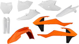 Plastics Full Kit - Acerbis Compatible With Ktm 125 Sx (2016-2018)