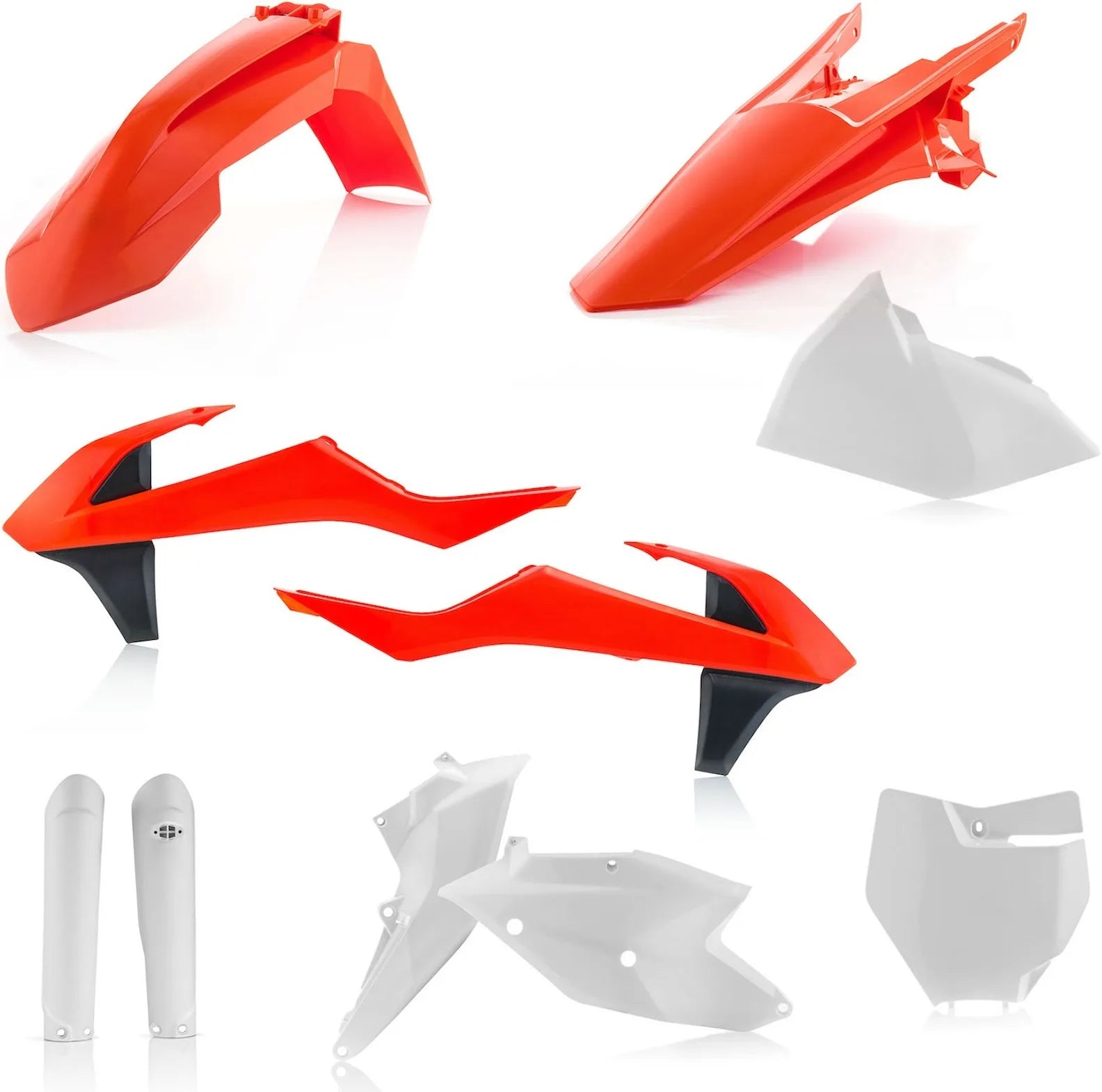 Plastics Full Kit - Acerbis Compatible With Ktm 150 Sx (2016-2018)