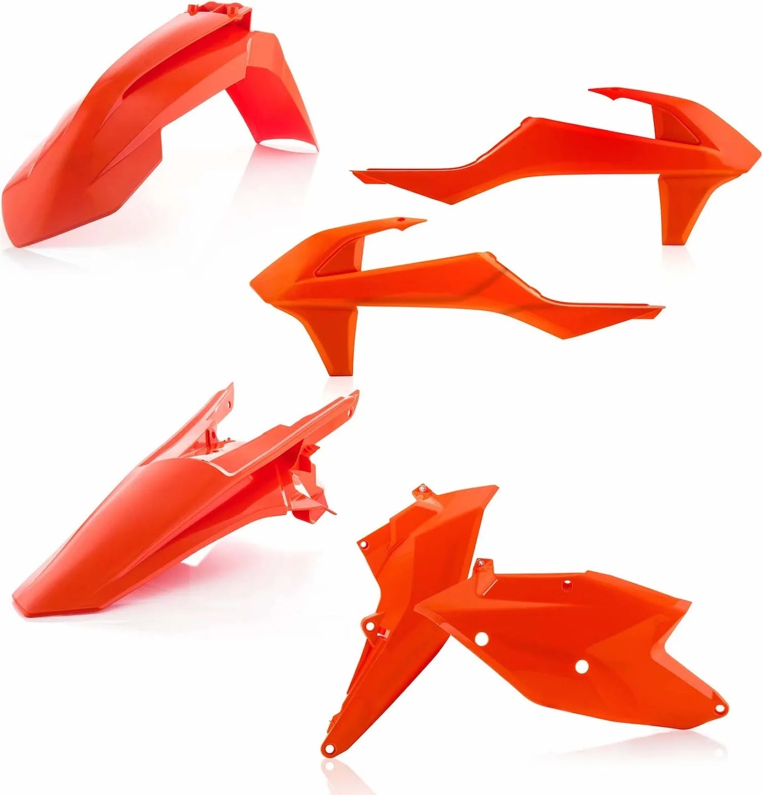 Plastics Kit - Acerbis Compatible With Ktm 250 Sx (2017-2018)