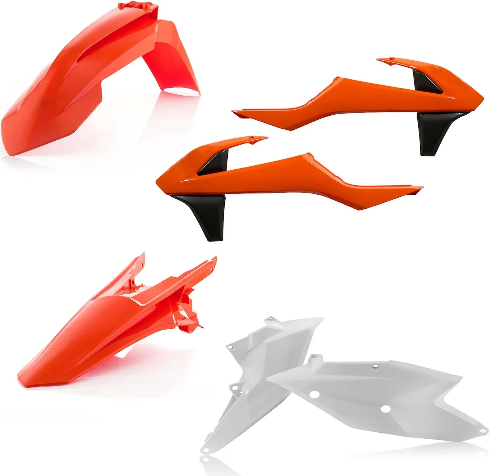 Plastics Kit - Acerbis Compatible With Ktm 250 Sx (2017-2018)