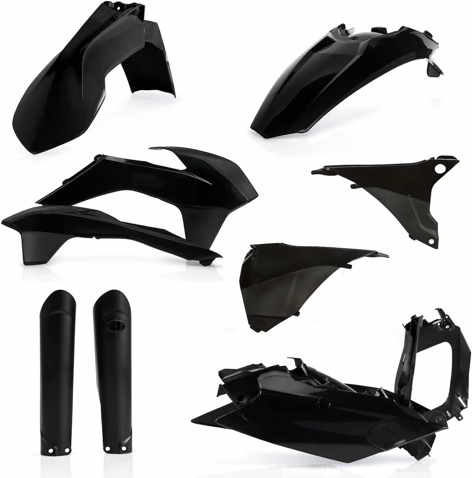 Plastics Full Kit - Acerbis Compatible With Ktm 350 Exc-F (2016)