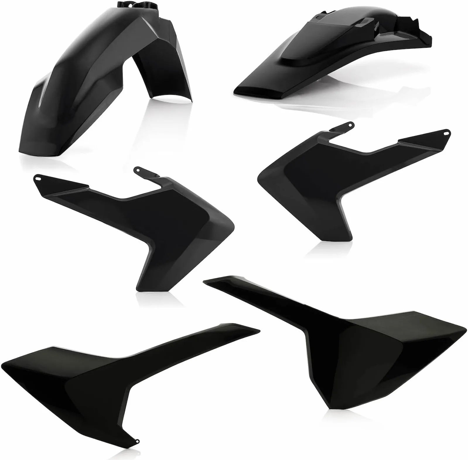 Plastics Kit - Acerbis Compatible With Husqvarna Tc 250 (2017-2018)