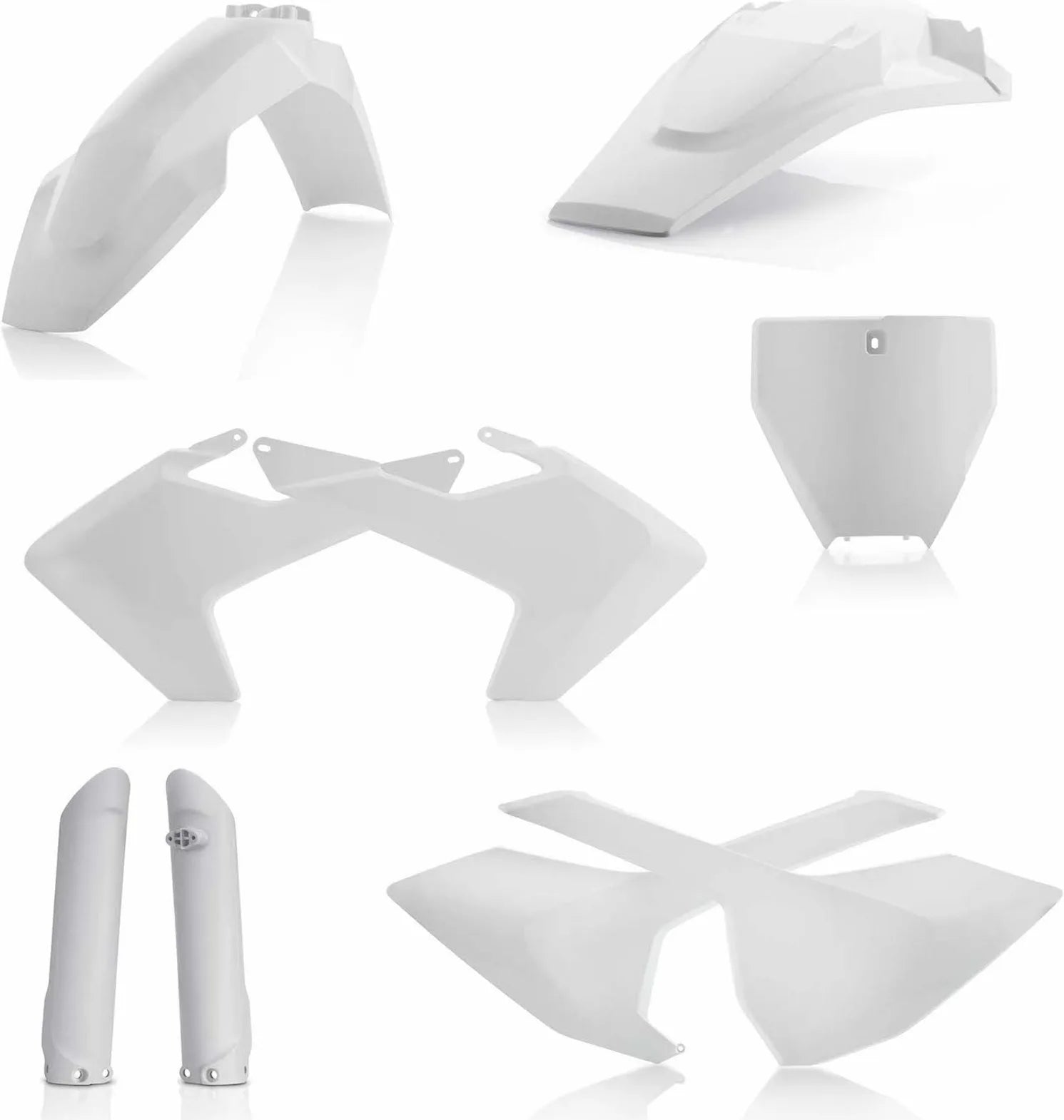Plastics Full Kit - Acerbis Compatible With Husqvarna Fc 450 (2016-2018)