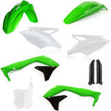 Plastics Full Kit - Acerbis Compatible With Kawasaki Kxf 450 - Usa (2016-2017)