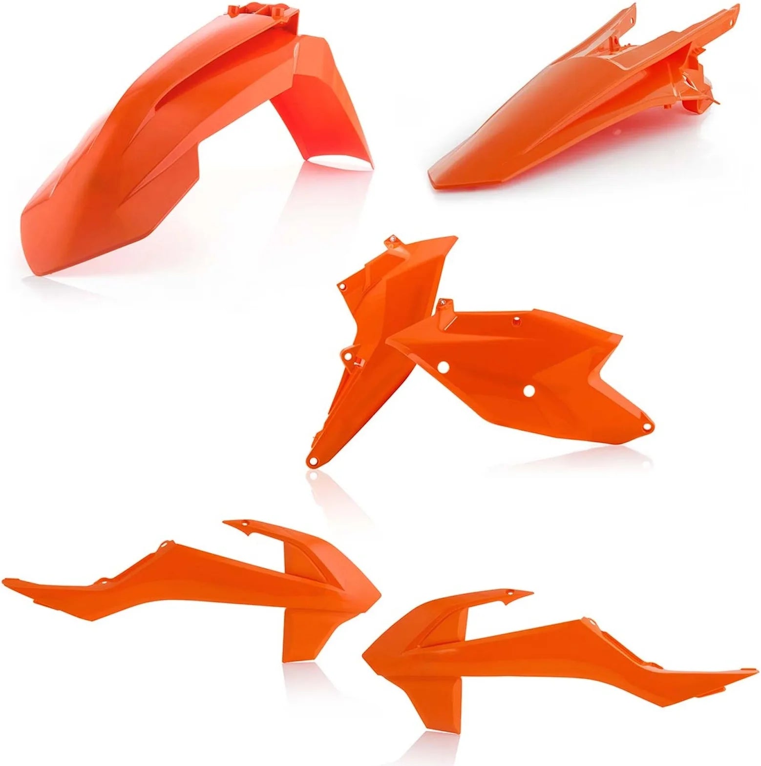 Plastics Kit - Acerbis Compatible With Ktm 150 Xc-W Tpi (2019)