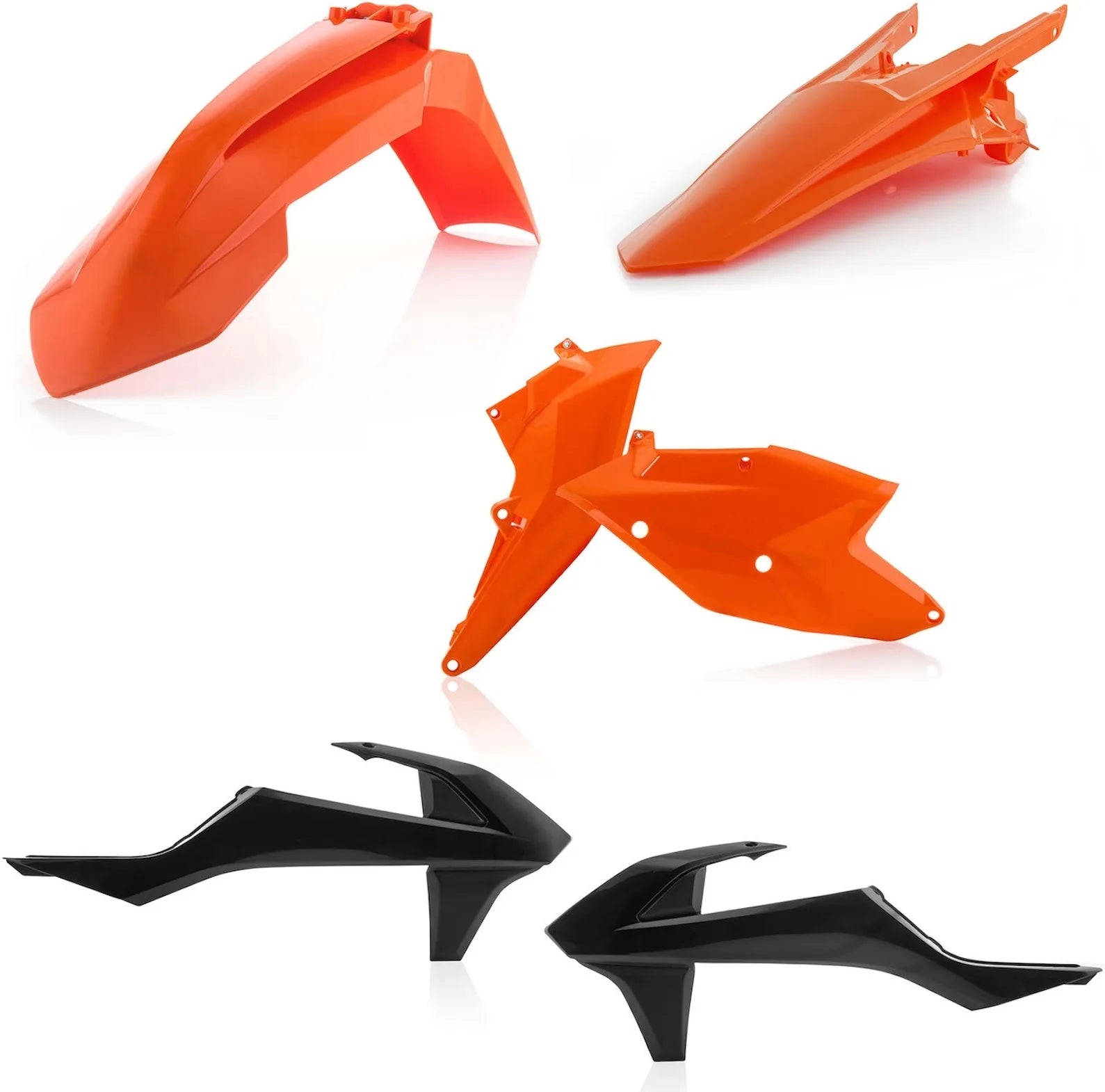 Plastics Kit - Acerbis Compatible With Ktm 350 Exc-F (2019)