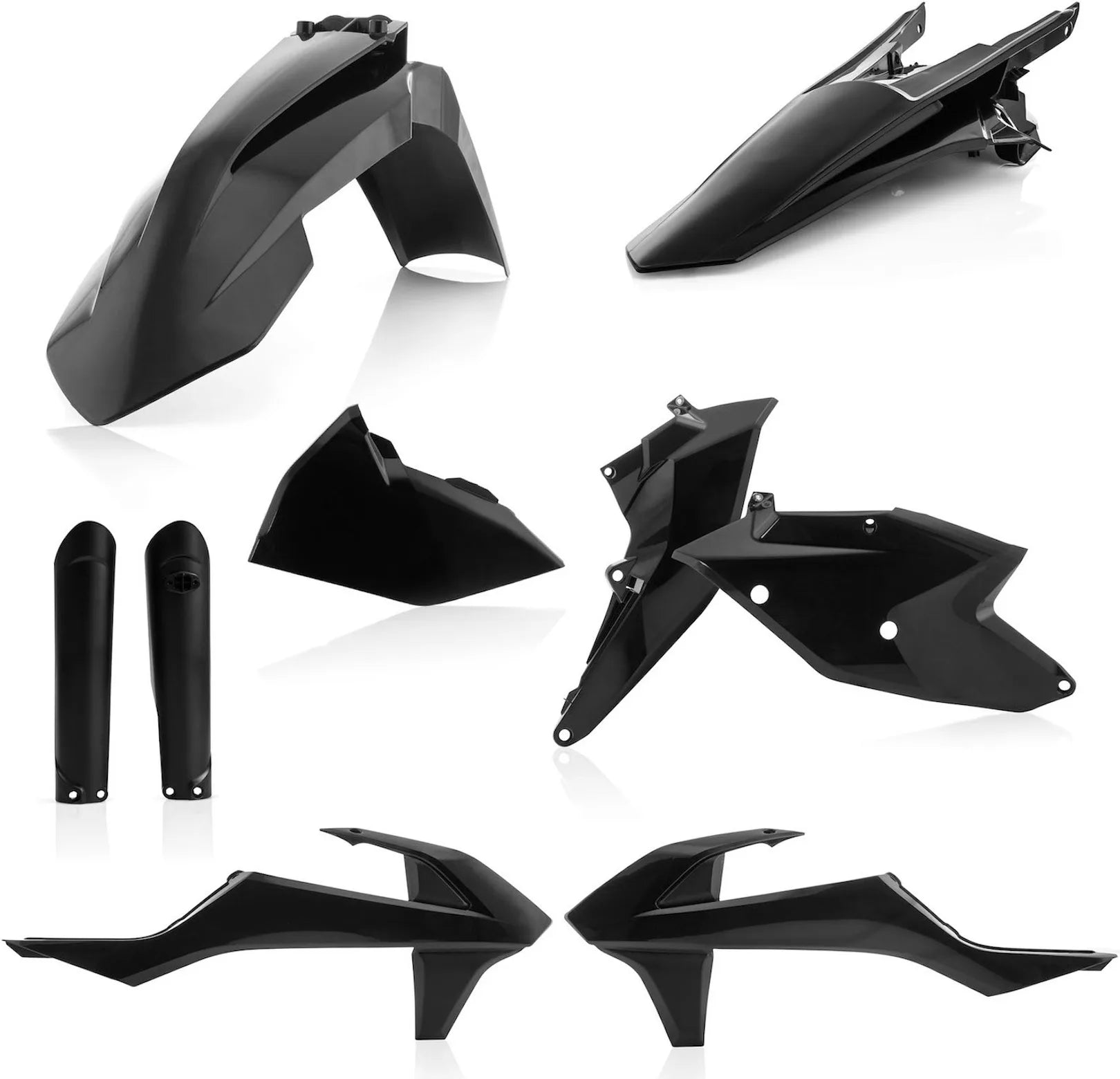 Plastics Full Kit - Acerbis Compatible With Ktm 125 Xc-W (2019)