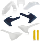 Plastics Full Kit - Acerbis Compatible With Husqvarna Fe 450 (2017-2018)