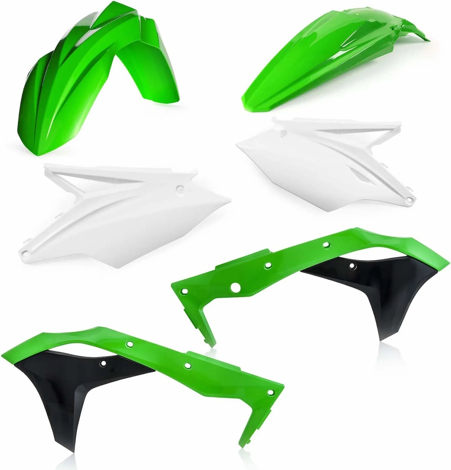 Plastics Kit - Acerbis Compatible With Kawasaki Kx 250 F (2017)