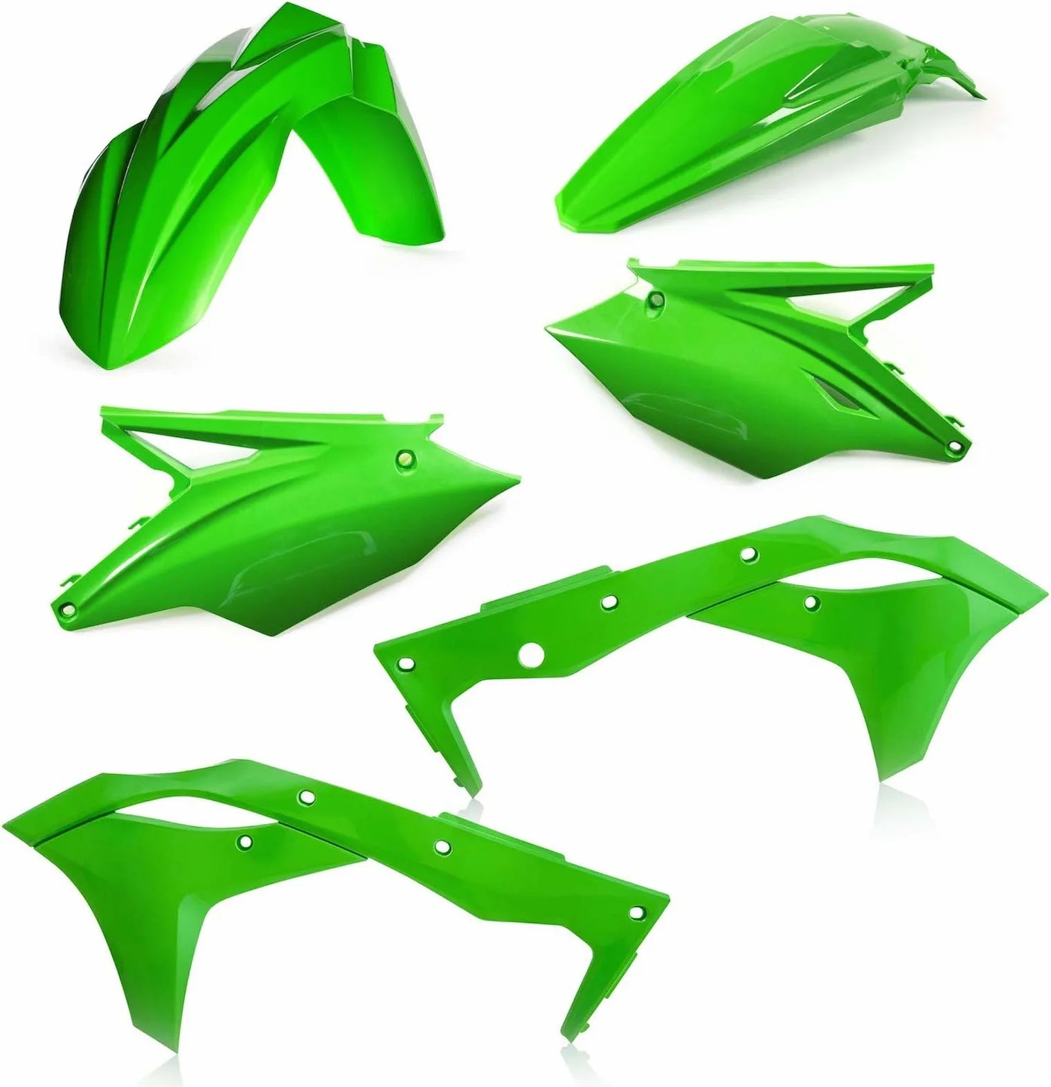 Plastics Kit - Acerbis Compatible With Kawasaki Kx 250 F (2018-2019)