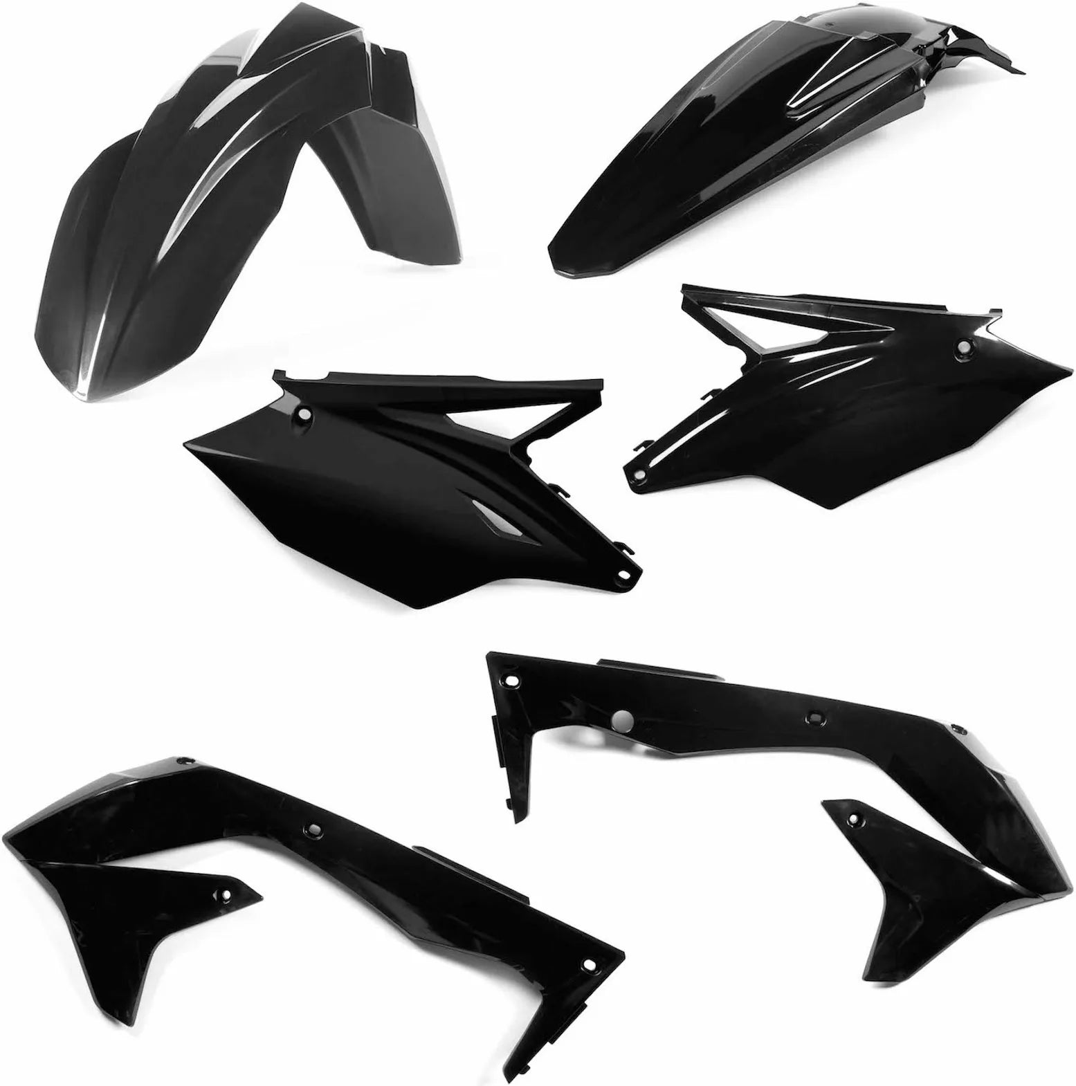 Plastics Kit - Acerbis Compatible With Kawasaki Kx 450 F (2018)