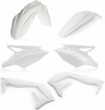 Plastics Kit - Acerbis Compatible With Kawasaki Kxf 450 - Usa (2018)