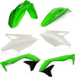 Plastics Kit - Acerbis Compatible With Kawasaki Kxf 450 - Usa (2018)