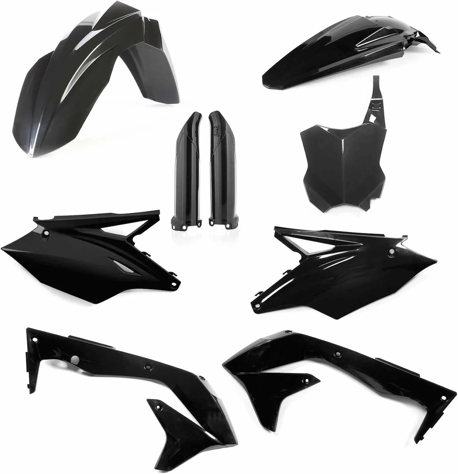 Plastics Full Kit - Acerbis Compatible With Kawasaki Kx 450 F (2018)