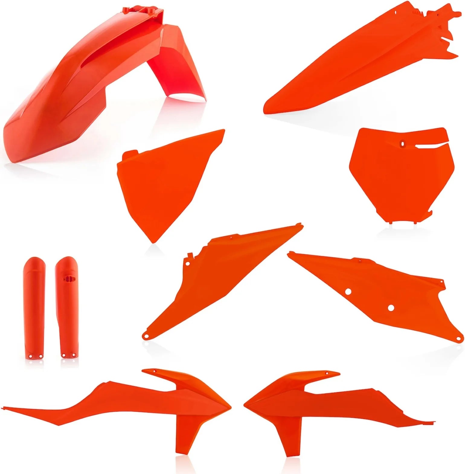 Plastics Full Kit - Acerbis Compatible With Ktm 350 Xc-F (2019-2020)
