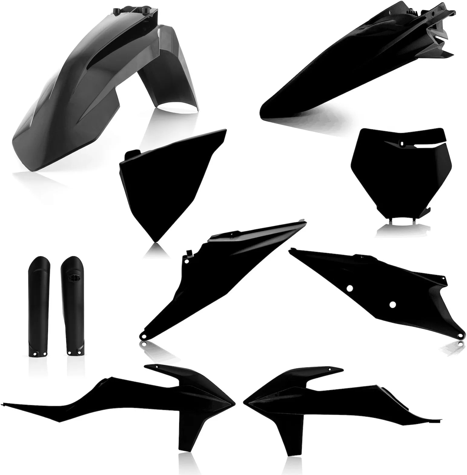 Plastics Full Kit - Acerbis Compatible With Ktm 150 Sx (2019-2020)
