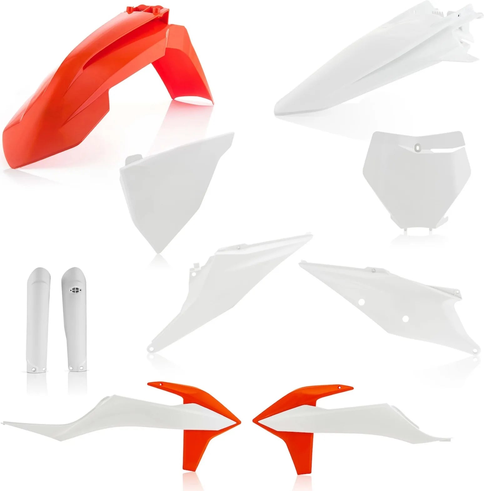 Plastics Full Kit - Acerbis Compatible With Ktm 250 Sx (2019-2020)