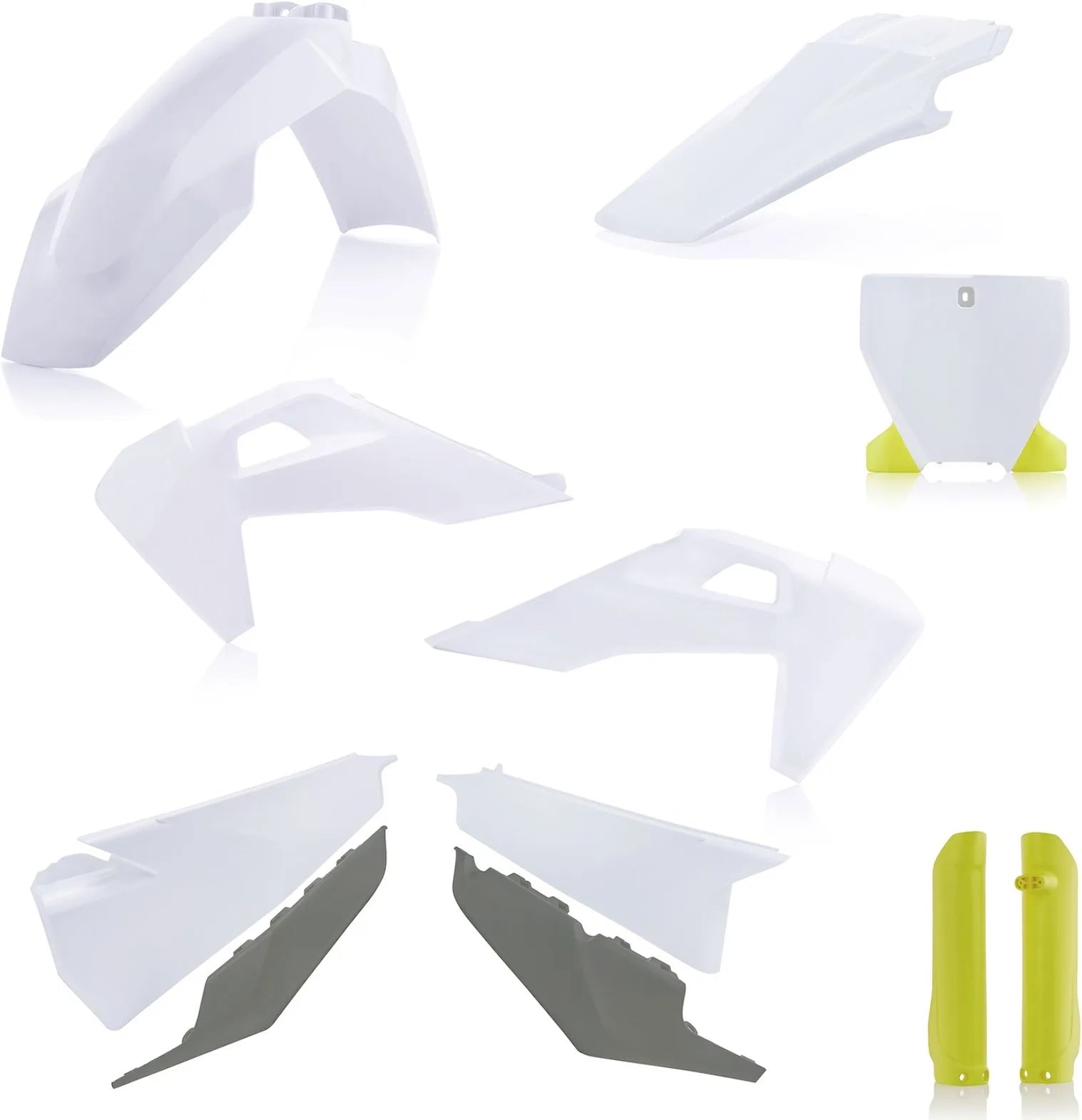 Plastics Full Kit - Acerbis Compatible With Husqvarna Fc 250 (2019-2020)