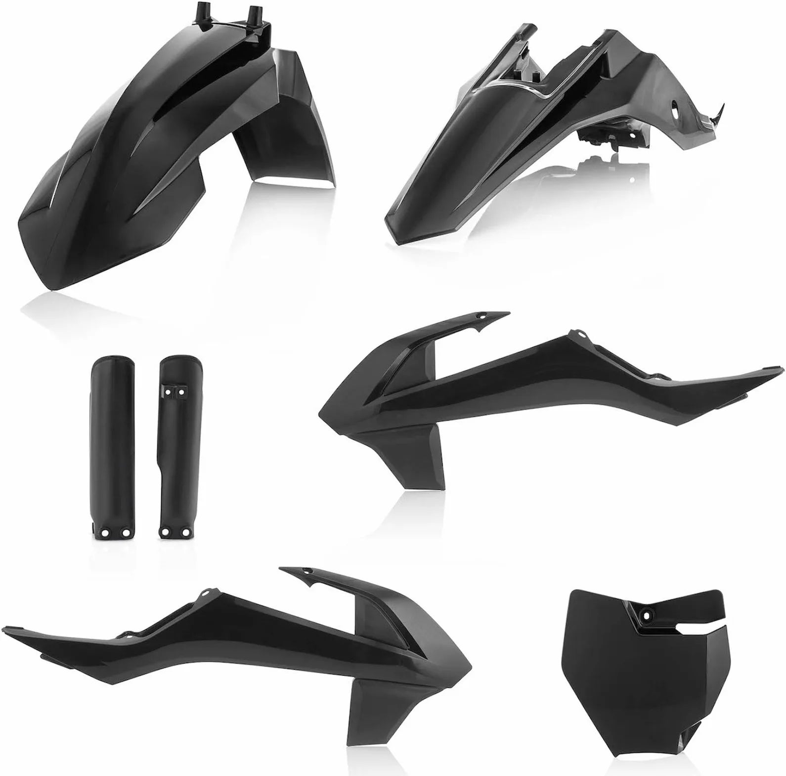 Plastics Full Kit - Acerbis Compatible With Ktm 65 Sx (2019-2020)
