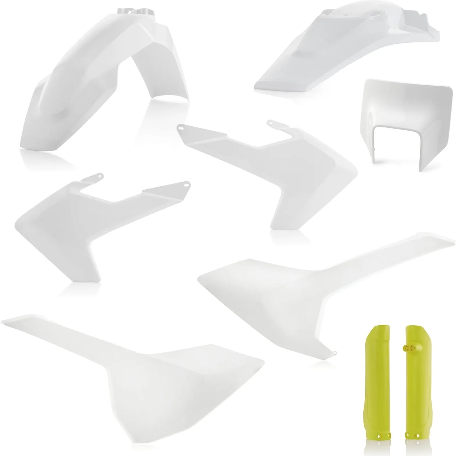 Plastics Full Kit - Acerbis Compatible With Husqvarna Te 125 (2019)