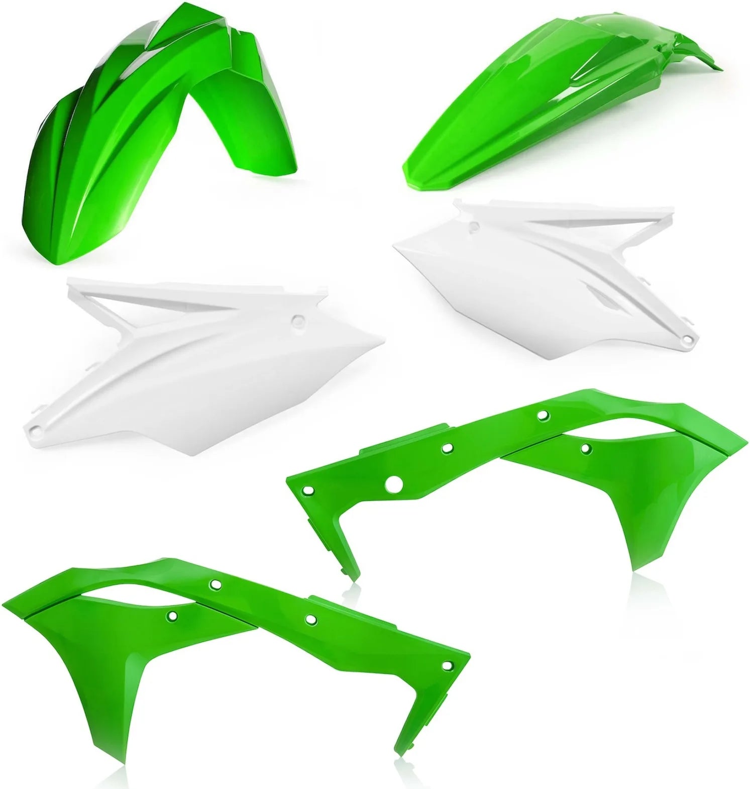 Plastics Kit - Acerbis Compatible With Kawasaki Kxf 250 (2019-2020)