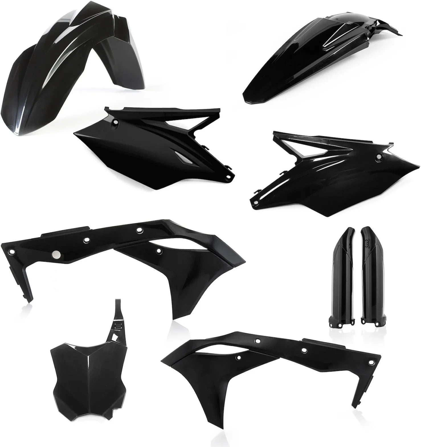 Plastics Full Kit - Acerbis Compatible With Kawasaki Kxf 250 (2019-2020)