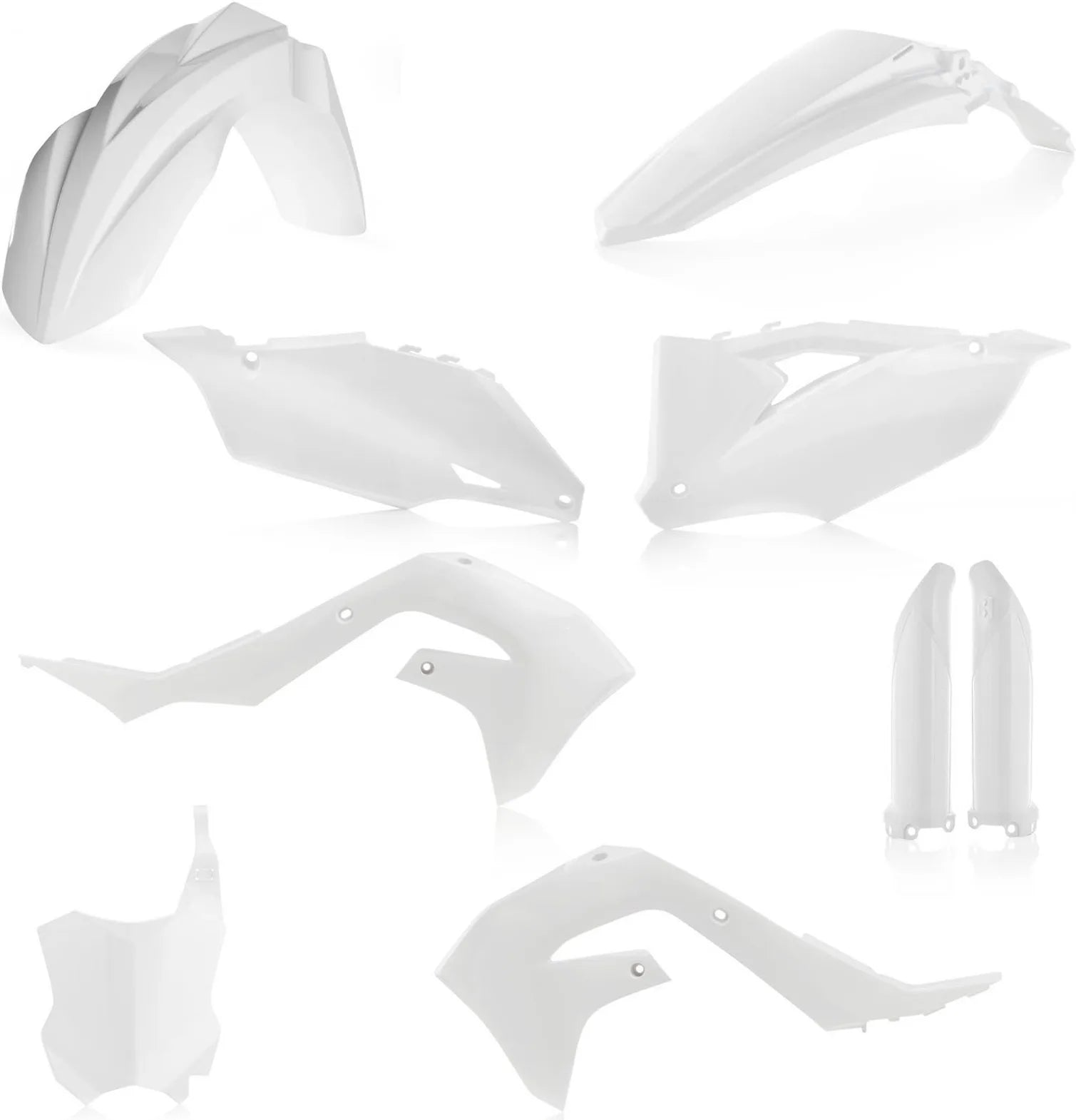 Plastics Full Kit - Acerbis Compatible With Kawasaki Kxf 450 (2019-2020)