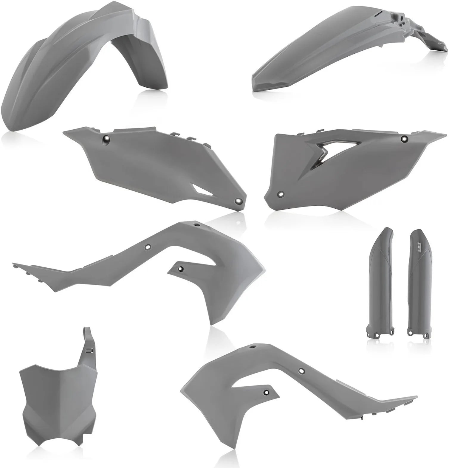 Plastics Full Kit - Acerbis Compatible With Kawasaki Kxf 450 (2019-2020)