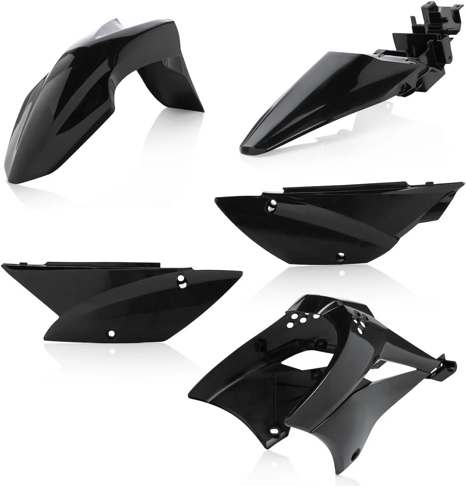 Plastics Kit - Acerbis Compatible With Kawasaki Klx 110 (2010-2019)