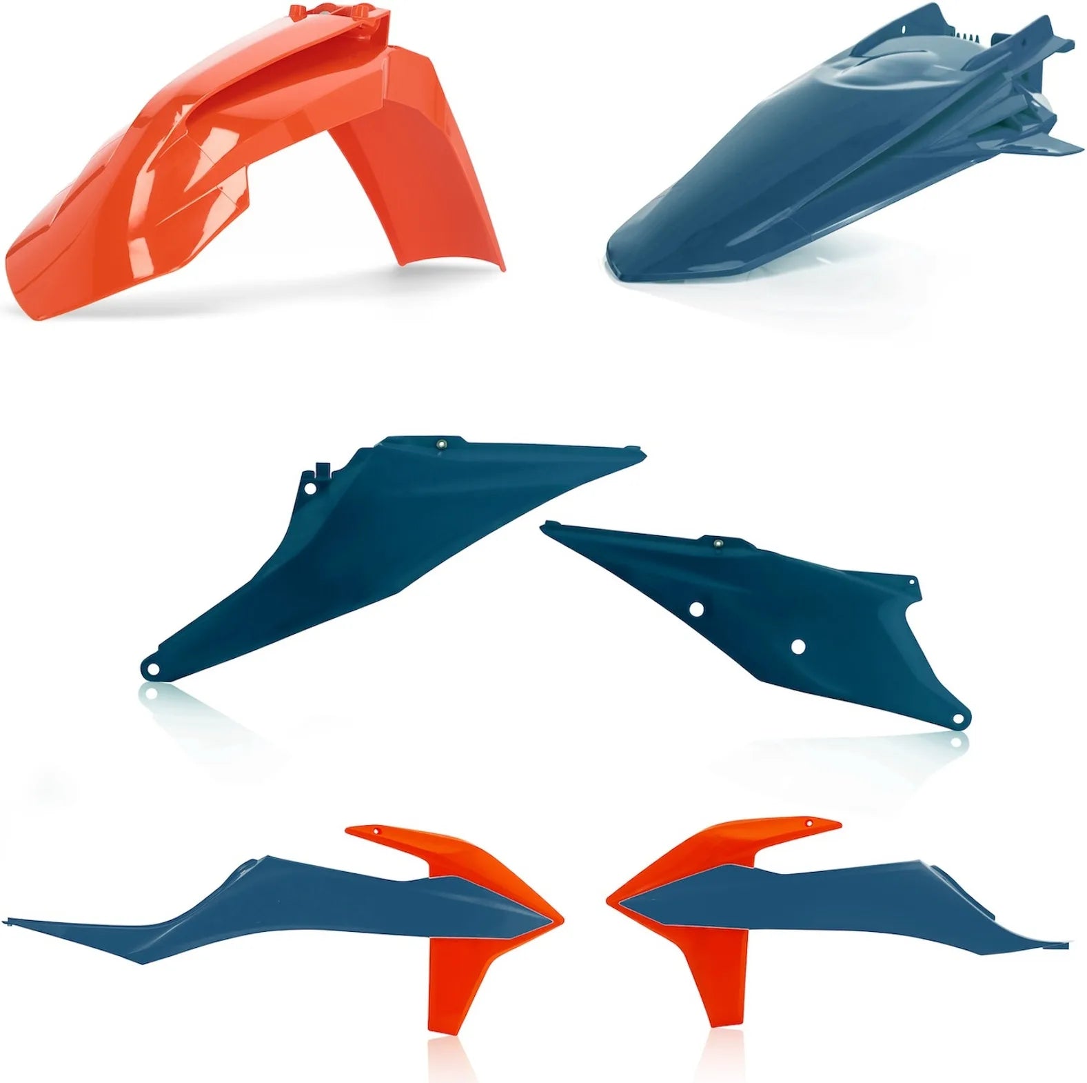 Plastics Kit - Acerbis Compatible With Ktm 300 Exc Tpi (2020-2022)