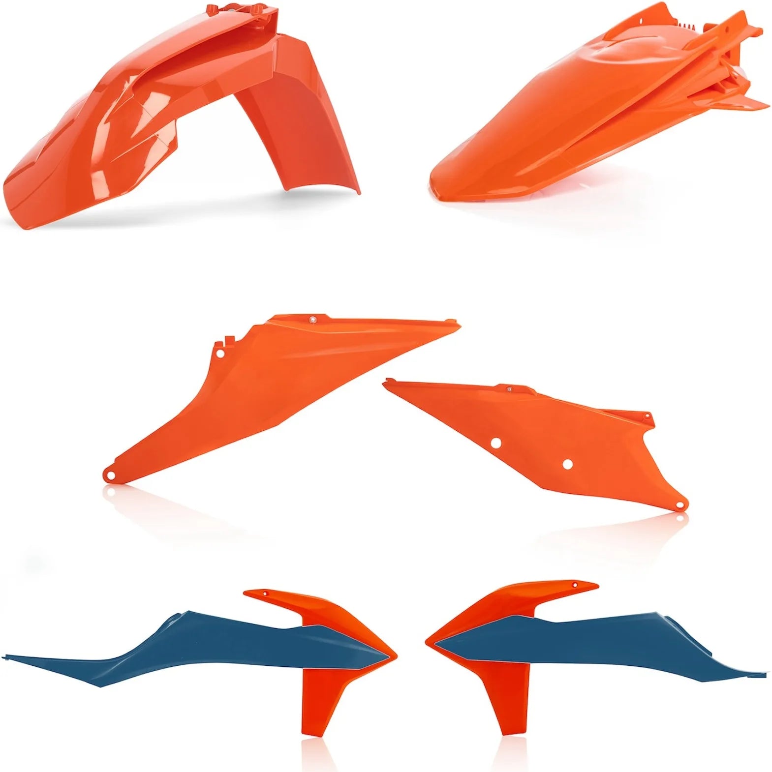 Plastics Kit - Acerbis Compatible With Ktm 250 Exc-F (2020-2022)