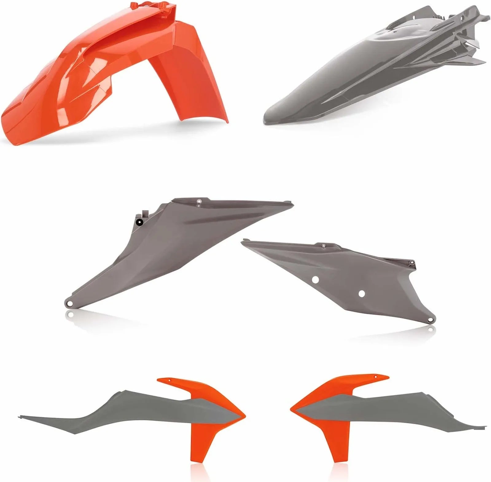 Plastics Kit - Acerbis Compatible With Ktm 125 Xc-W (2020-2021)