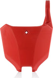 Front Number Plate - Acerbis Compatible With Honda Crf 250 R - We (2025)