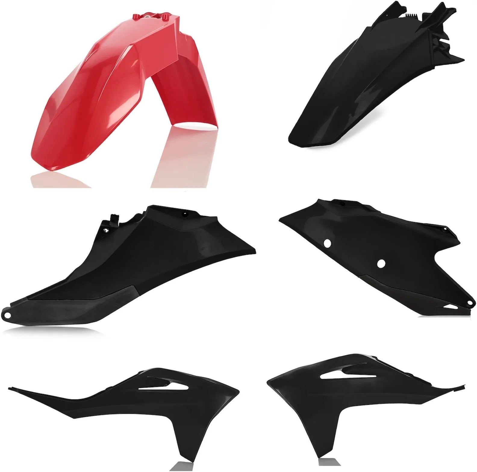 Plastics Kit - Acerbis Compatible With Gasgas Ec 350 F (2021-2022)