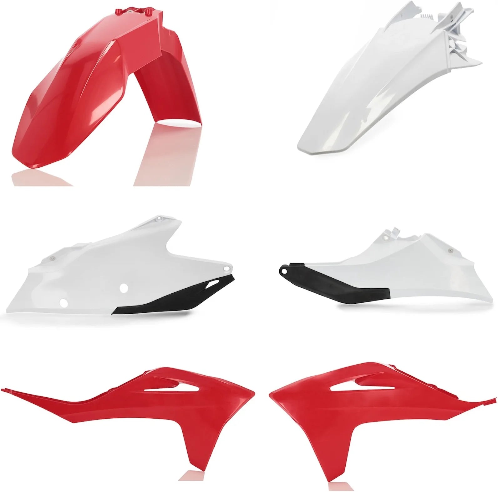 Plastics Kit - Acerbis Compatible With Gasgas Ec 250 (2021-2022)