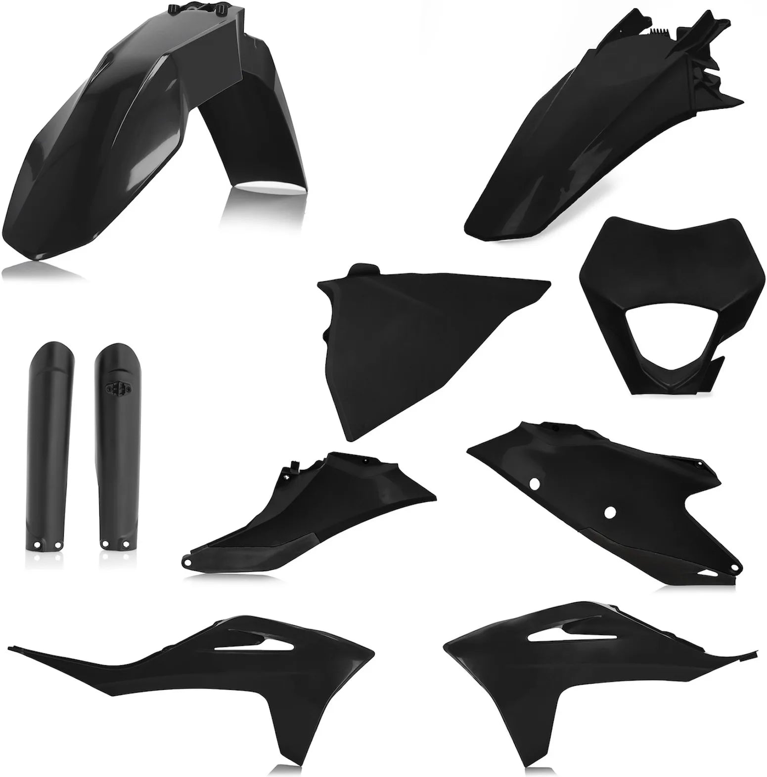 Plastics Full Kit - Acerbis Compatible With Gasgas Ec 300 (2021-2022)