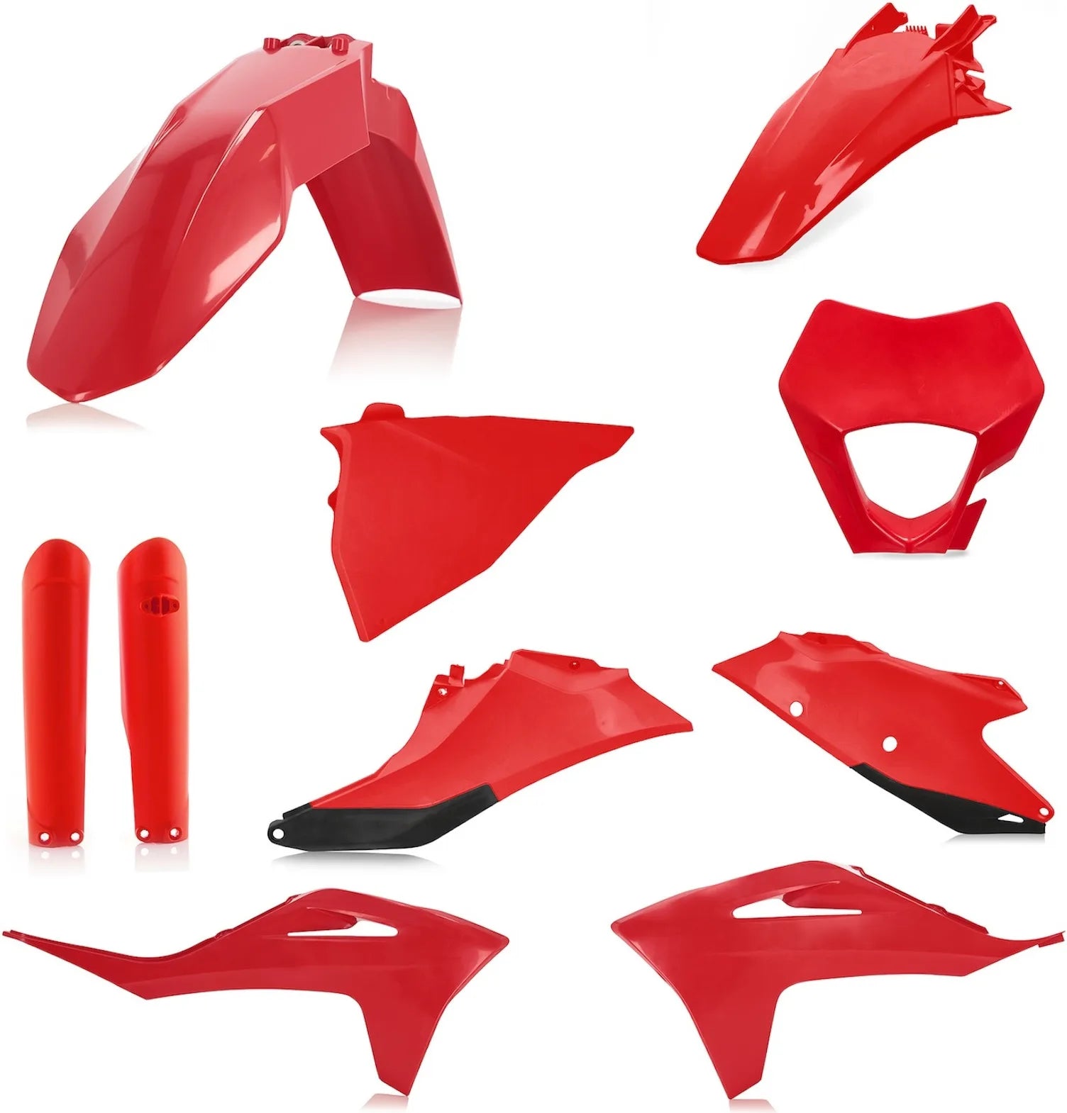 Plastics Full Kit - Acerbis Compatible With Gasgas Ec 250 F (2021-2022)