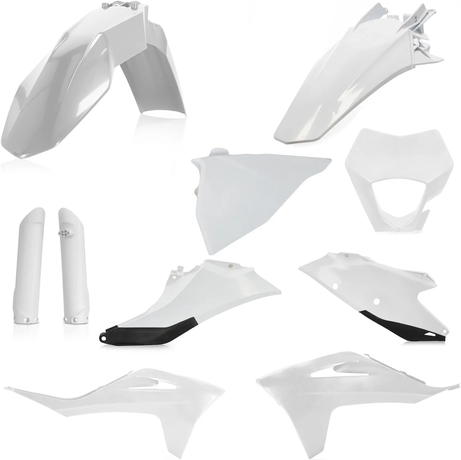 Plastics Full Kit - Acerbis Compatible With Gasgas Ec 250 F (2021-2022)
