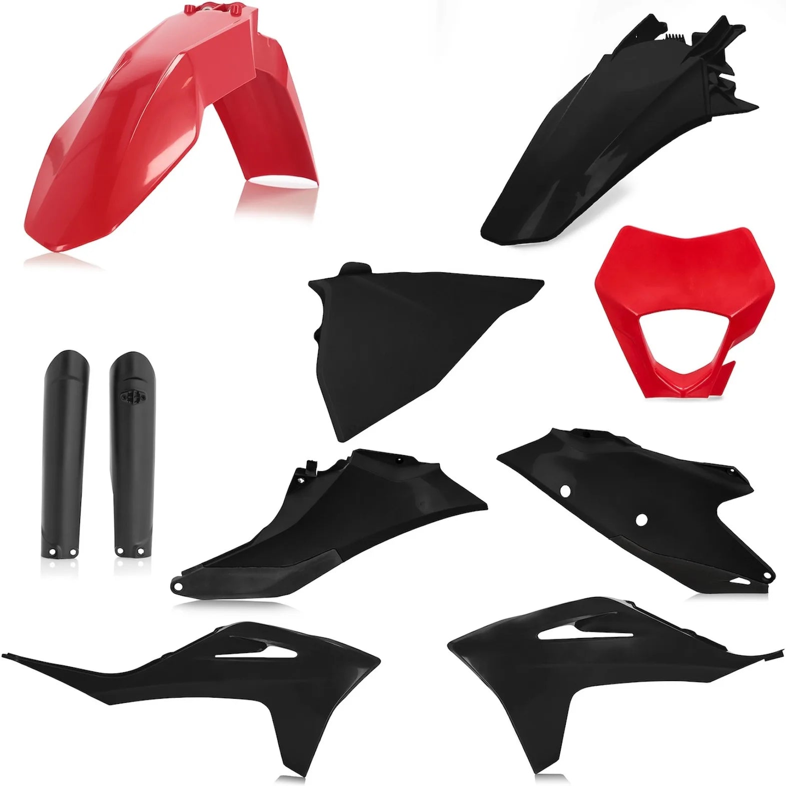 Plastics Full Kit - Acerbis Compatible With Gasgas Ec 350 F (2021-2022)