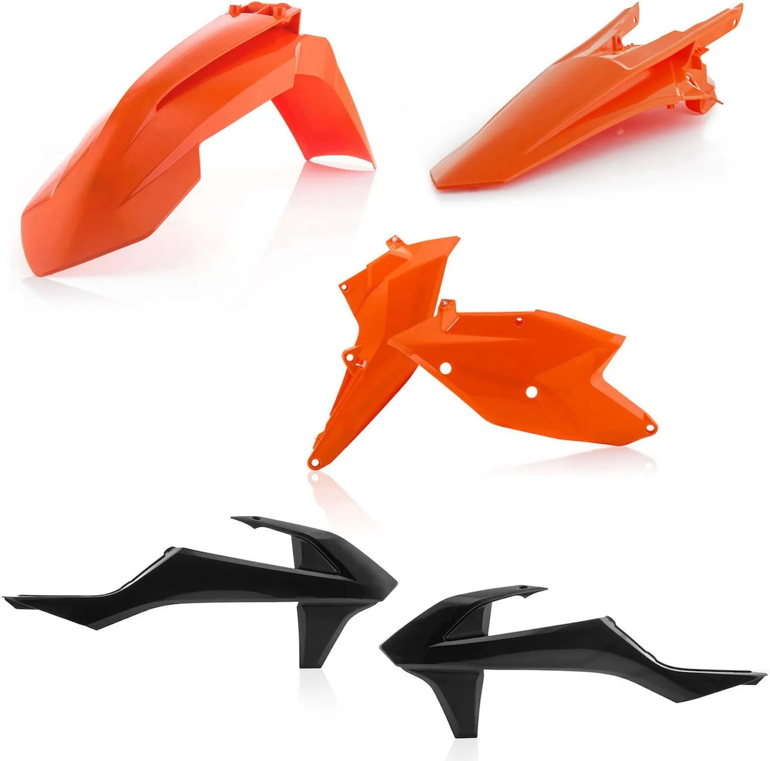 Plastics Kit - Acerbis Compatible With Ktm 300 Exc (2017)