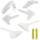 Plastics Full Kit - Acerbis Compatible With Husqvarna Fe 450 (2017-2019)