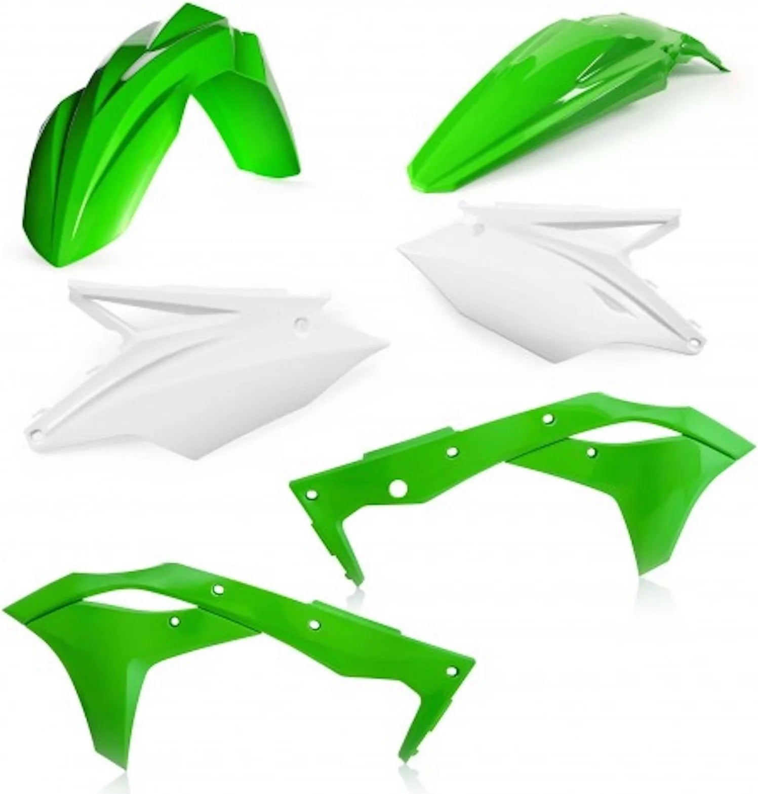 Plastics Kit - Acerbis Compatible With Kawasaki Kx 250 F (2018-2019)