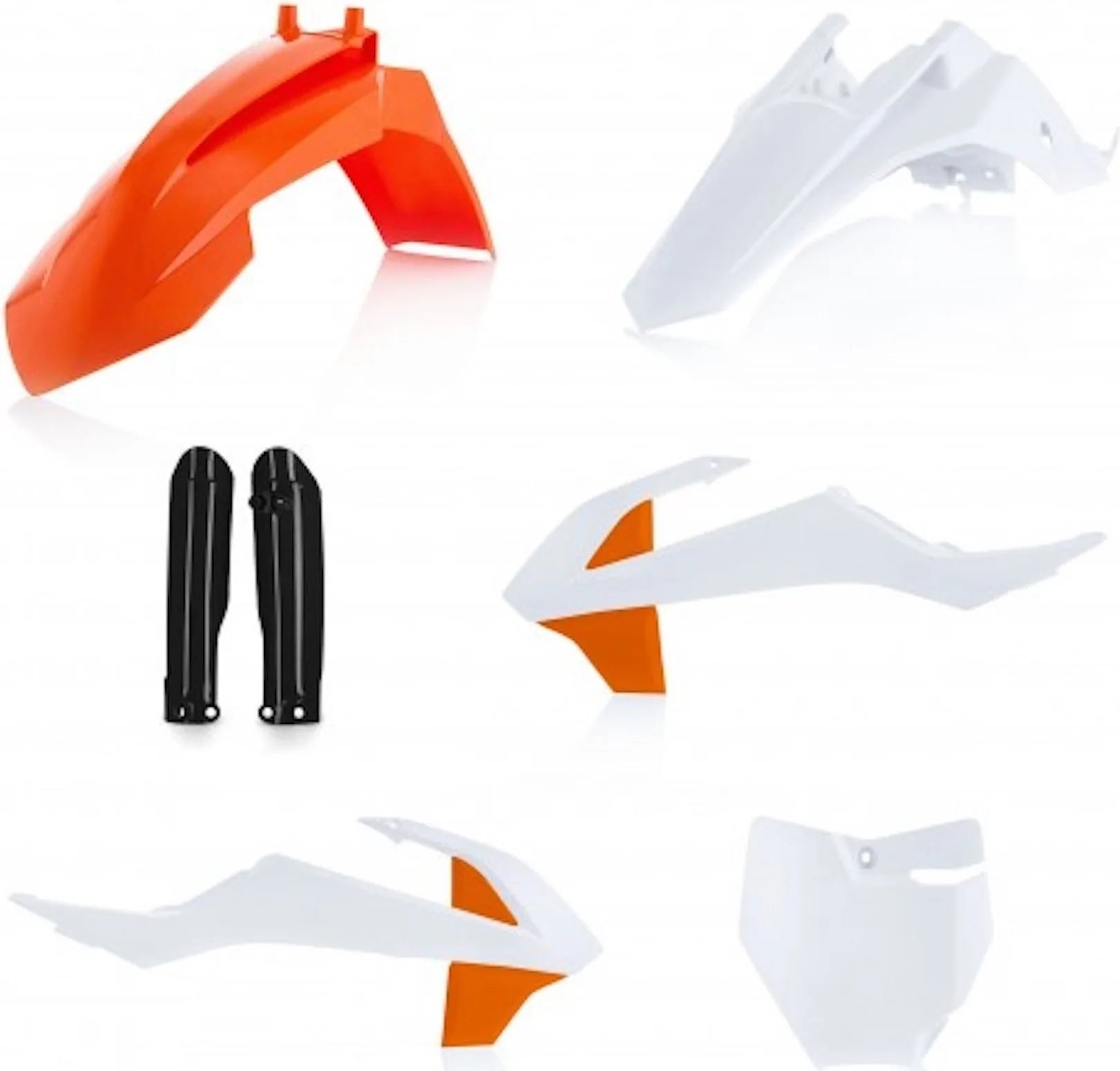 Plastics Full Kit - Acerbis Compatible With Ktm 65 Sx (2019-2021)